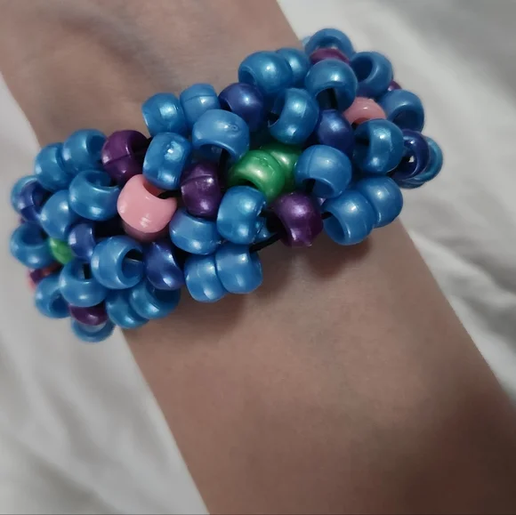 Kandi mini rotator cuff, reversible blue 🩷💙 - Picture 6 of 7